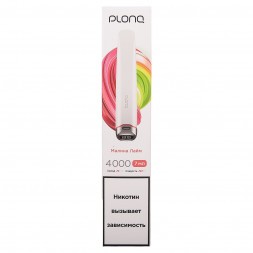PLONQ PLUS PRO - Малина Лайм (4000 затяжек)