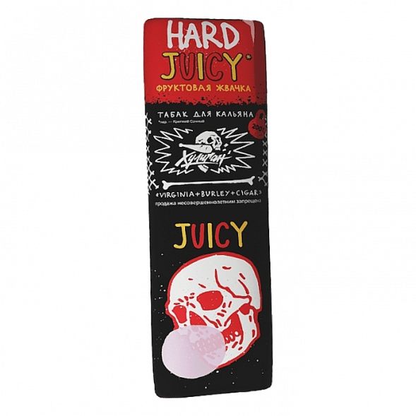 Табак Хулиган Hard - Juicy (Фруктовая Жвачка, 200 грамм) купить в Саратове