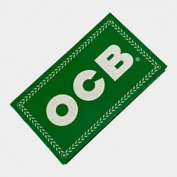 Бумага для самокруток OCB - №8 Double Green (100 штук)