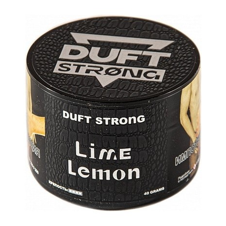 Табак Duft Strong - Lime Lemon (Лайм и Лимон, 200 грамм) купить в Саратове