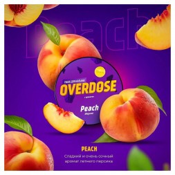 Табак Overdose - Peach (Персик, 25 грамм)