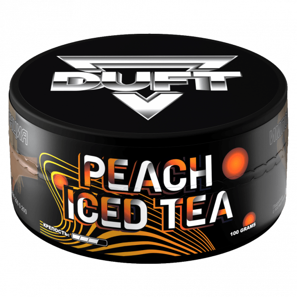 Табак Duft - Peach Iced Tea (Ледяной Персиковый Чай, 80 грамм) купить в Саратове