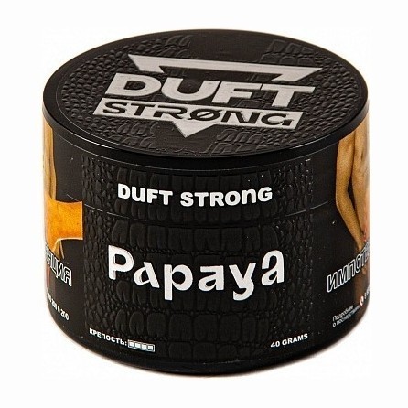 Табак Duft Strong - Papaya (Папайя, 200 грамм) купить в Саратове