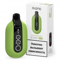 PLONQ ULTRA - Зелёное Яблоко (12000 затяжек)