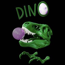 Табак Хулиган Hard - DINO (Мятная Жвачка, 25 грамм)