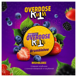 Табак Overdose - Brumblebee (Клубника, Ежевика, Голубика, 100 грамм)