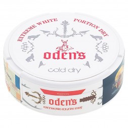 Табак жевательный ODENS - Cold Extreme White Dry (13 грамм, Швеция)