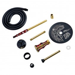 Кальян Alpha Hookah - Beat Vandal Red (Без Колбы)