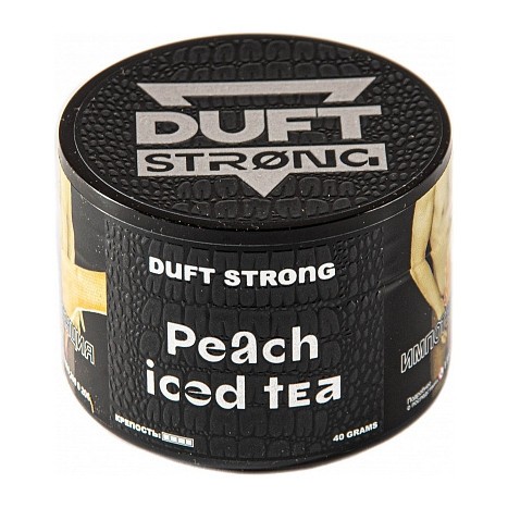 Табак Duft Strong - Peach Iced Tea (Ледяной Персиковый Чай, 40 грамм) купить в Саратове