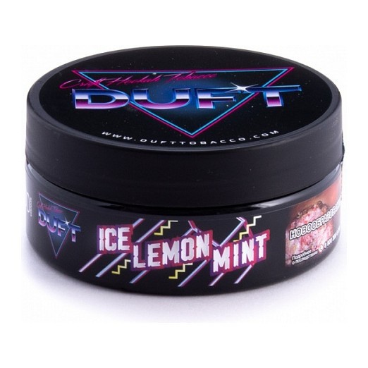 Табак Duft - Ice Lemon Mint (Ледяной Лимон с Мятой, 80 грамм) купить в Саратове