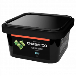 Смесь Chabacco MEDIUM - Green Apple (Зелёное Яблоко, 200 грамм)