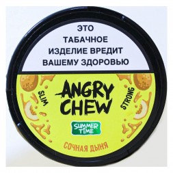 Табак жевательный Angry Chew Slim Strong - Сочная Дыня (12 грамм)