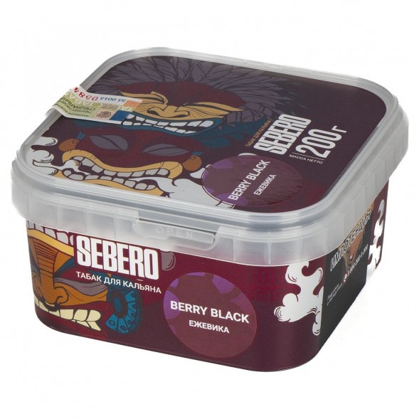 Табак Sebero - Berry Black (Ежевика, 200 грамм) купить в Саратове