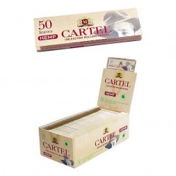 Бумага для самокруток Cartel - Organic Hemp Unbleached (50 штук)