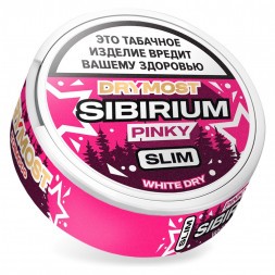 Табак жевательный DryMost - Sibirium Pinky Slim (Сибирский Малиновый Лимонад, 12 грамм)