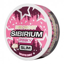 Табак жевательный DryMost - Sibirium Pinky Slim (Сибирский Малиновый Лимонад, 12 грамм)