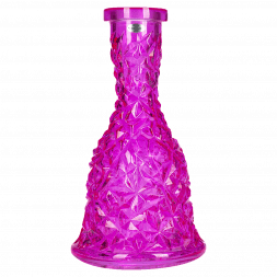 Колба Vessel Glass - Колокол Кристалл (Розовая)
