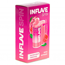 INFLAVE SPIN - Малиновый Лимонад (8000 затяжек)