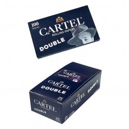 Бумага для самокруток Cartel - Double Black (100 штук)