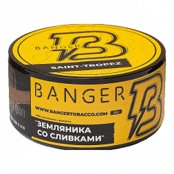 Табак Banger - Saint-Tropez (Земляника со Сливками, 25 грамм)