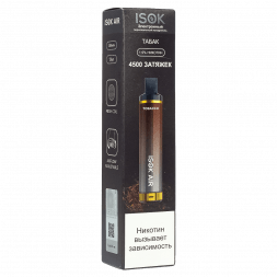 ISOK AIR - Табак (Tobacco, 4500 затяжек)