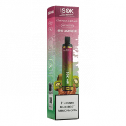 ISOK AIR - Клубника Киви Айс (Frozen Strawberry Kiwi, 4500 затяжек)