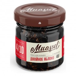 Табак Muassel Medium - Двойное Яблоко (40 грамм)