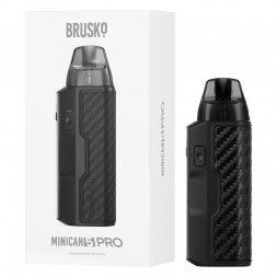 Электронная сигарета Brusko - Minican 5 PRO (Чёрный Карбон)