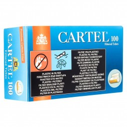 Гильзы сигаретные Cartel - Carbon 84x20 мм (100 штук)