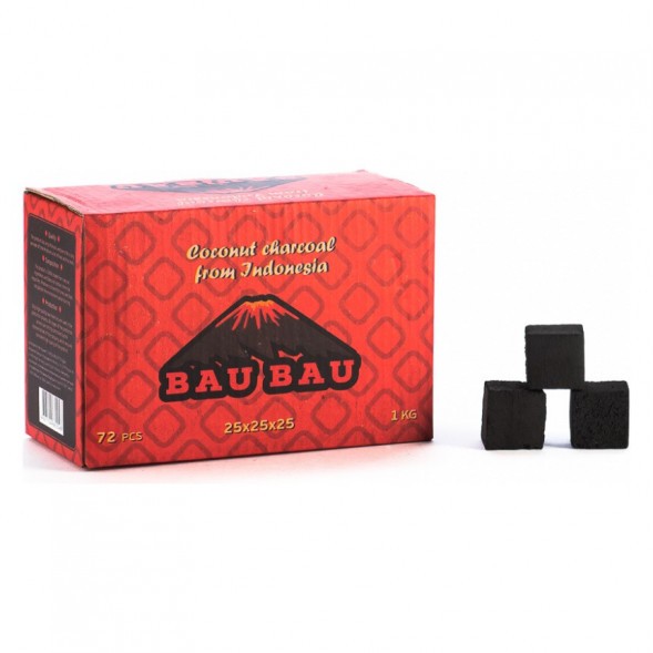 Уголь Bau Bau - Big Cubes (25 мм, 72 кубика, Красный) купить в Саратове