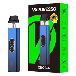 Электронная сигарета Vaporesso XROS 4 - Blue (Синяя)