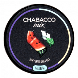 Смесь Chabacco MIX MEDIUM - Watermelon Gum (Арбузная Жвачка, 200 грамм)