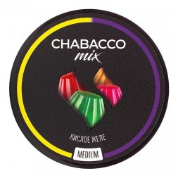 Смесь Chabacco MIX MEDIUM - Sour Jelly (Кислое Желе, 200 грамм)