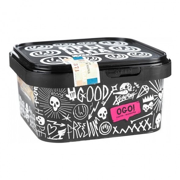 Табак Хулиган - OGO! (Сакура и Маракуйя, 200 грамм) купить в Саратове