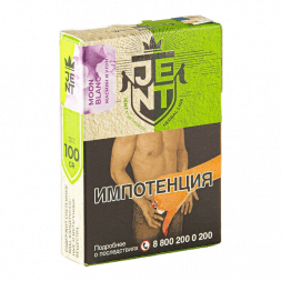 Табак Jent - Moon Blanc (Жасмин и Улун, 100 грамм)