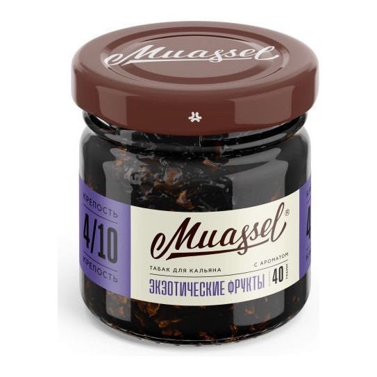 Табак Muassel Medium - Экзотические Фрукты (40 грамм) купить в Саратове