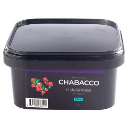 Смесь Chabacco MEDIUM - Sour Cowberry (Кислая Брусника, 200 грамм)