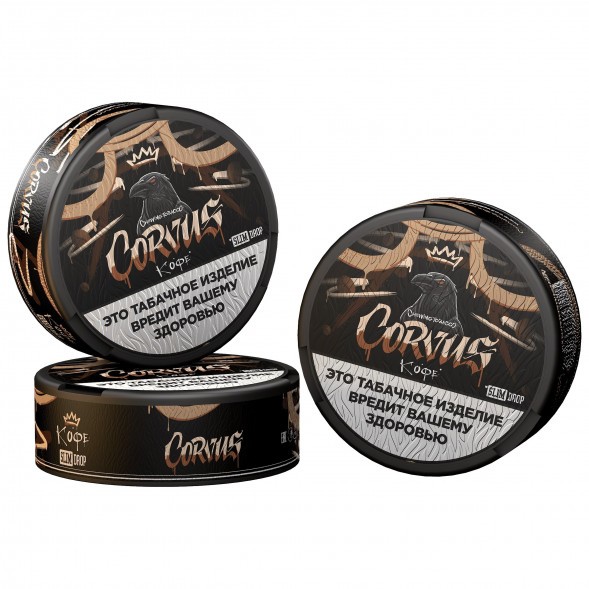 Табак жевательный CORVUS - Coffee Drop SLIM (13 грамм) купить в Саратове
