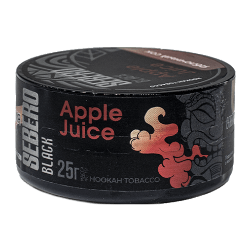 Табак Sebero Black - Apple Juice (Яблочный Сок, 25 грамм) купить в Саратове