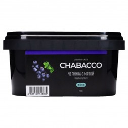 Смесь Chabacco MEDIUM - Blueberry Mint (Черника с Мятой, 200 грамм)