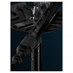 Кальян El Bomber - Sansara Cyber Black (Линейка "Designs", Без Колбы)