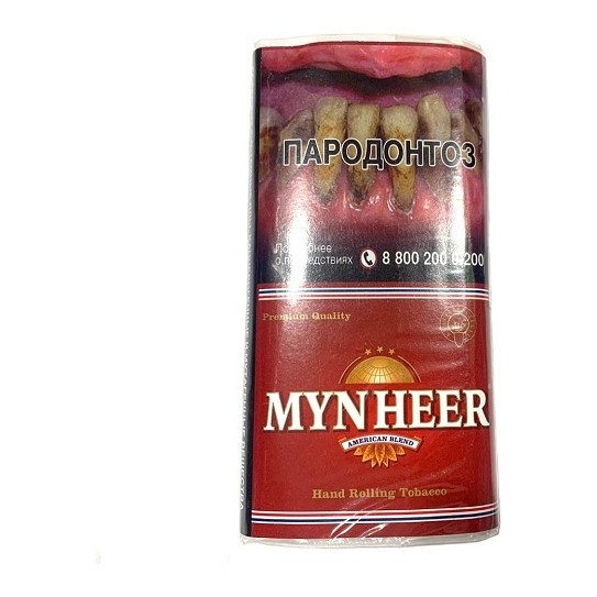 Табак сигаретный MYNHEER - American Blend (30 грамм) купить в Саратове