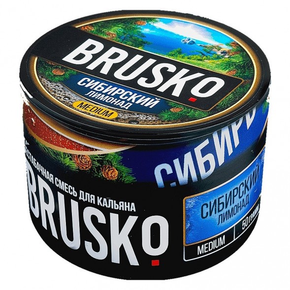 Смесь Brusko Zero - Сибирский Лимонад (50 грамм) купить в Саратове