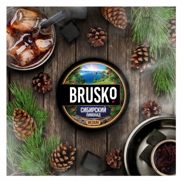 Смесь Brusko Zero - Сибирский Лимонад (50 грамм) купить в Саратове