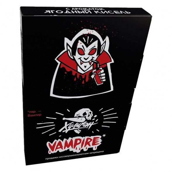 Табак Хулиган - Vampire (Ягодный Кисель, 25 грамм) купить в Саратове