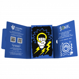 Табак Хулиган Hard - Sonik (Фруктовые Кукурузные Колечки, 25 грамм)